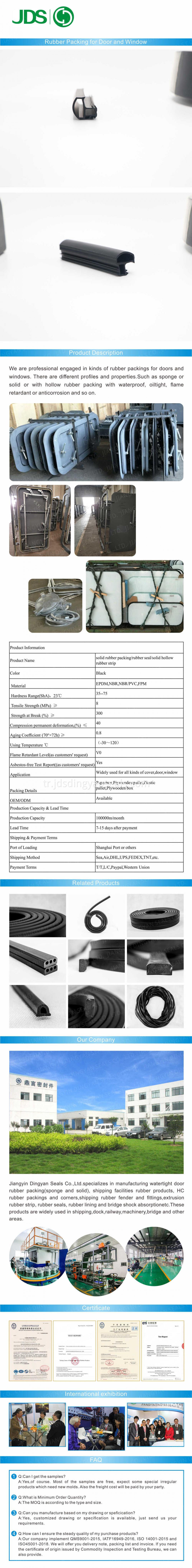 Solid Hollow Rubber Seal Xiangqingye Xiao